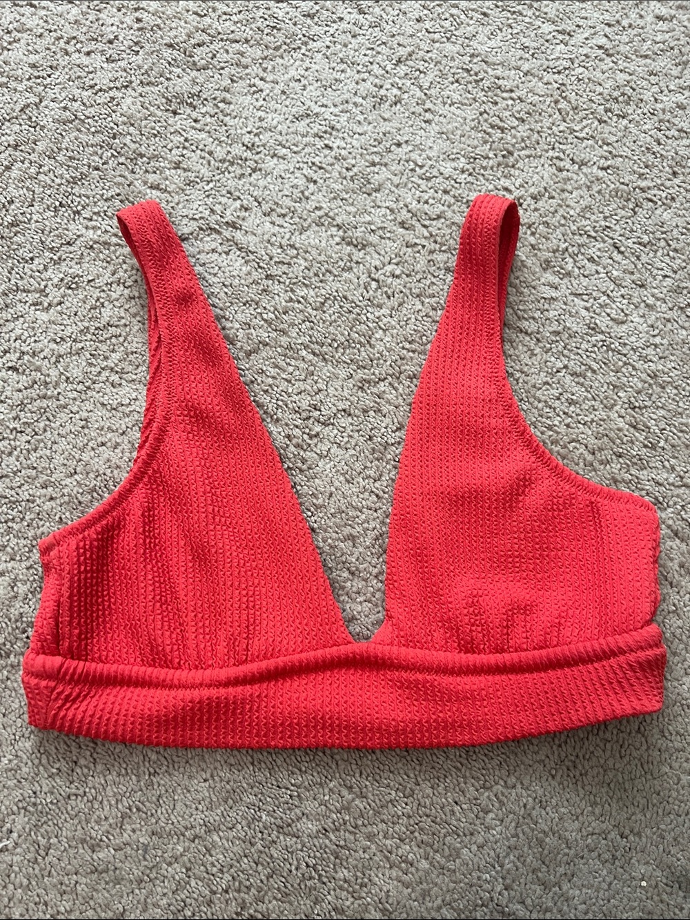 Aerie Textured Bikini top